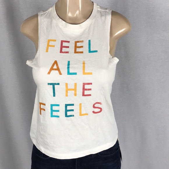 Fifth Sun Tops - Fifth Sun “Feel All The Feels” Crop Top